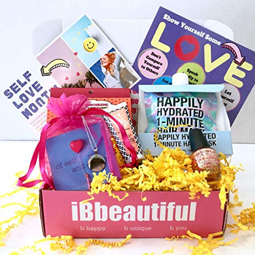 iBbeautiful Teen Subscription Box - 3 Months - Ages 13, 14, 15 - Best Empowerment, Self Care + Confidence Building Subscription Box for Teen Girls.