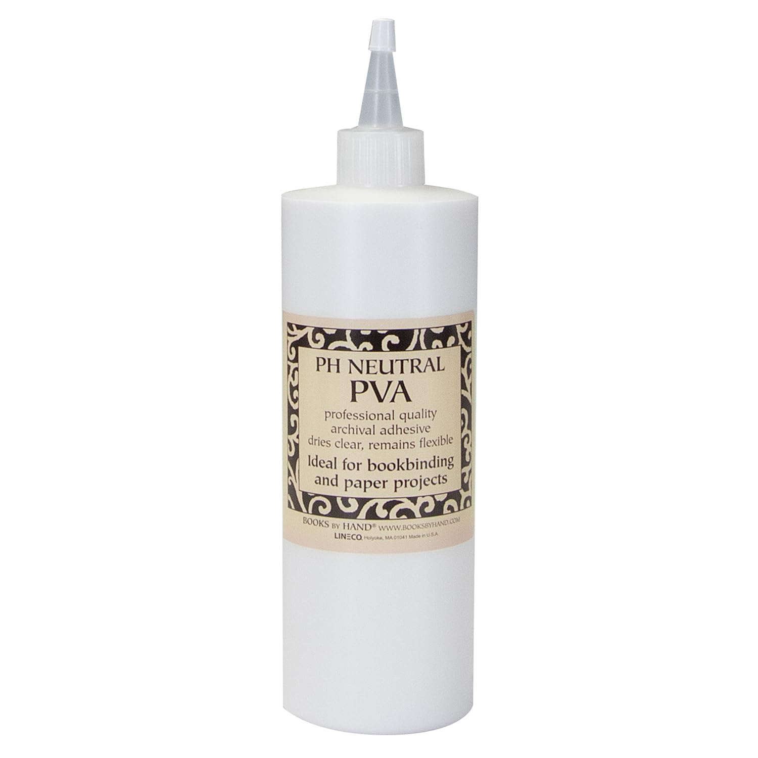 Lineco Books by Hand pH Neutral PVA Adhesive (16 oz)