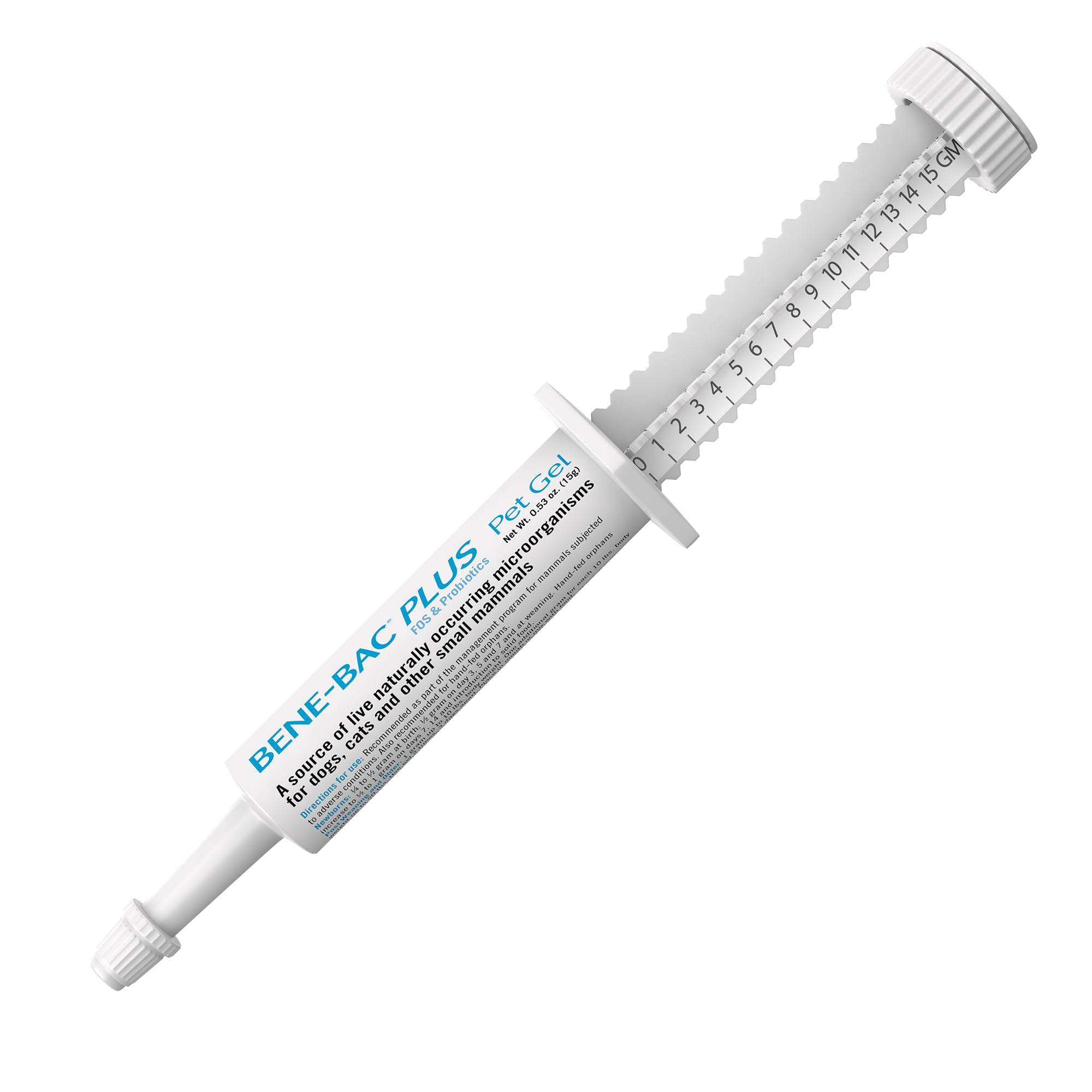PetAg Bene-Bac Plus Prebiotic & Probiotic Mammal Gel (15g)