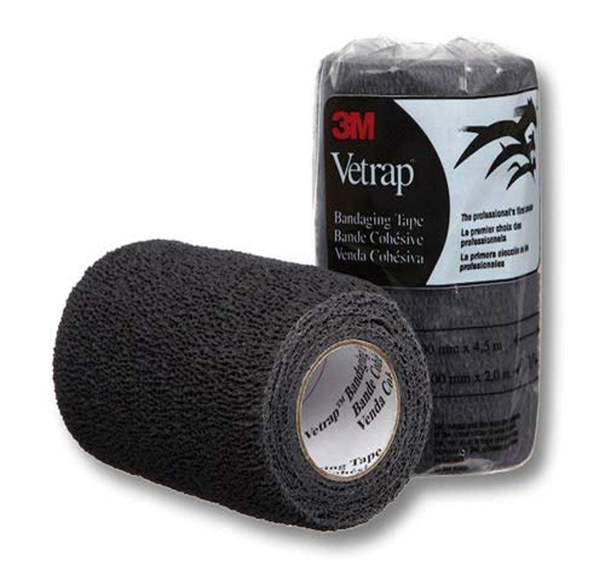 3M Vetrap Cohesive Bandaging Tape (4-Inch x 5-Yard)
