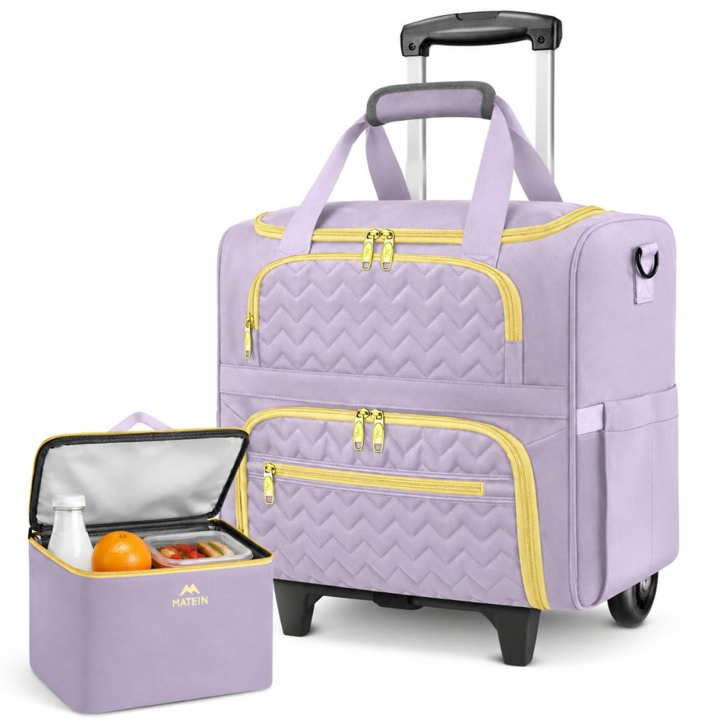 10. Small Rolling Work Bag