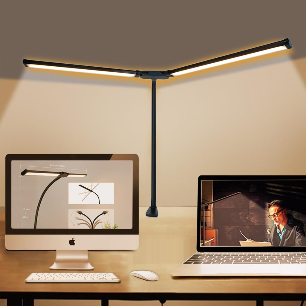 2. Adjustable LED Desk Lamp