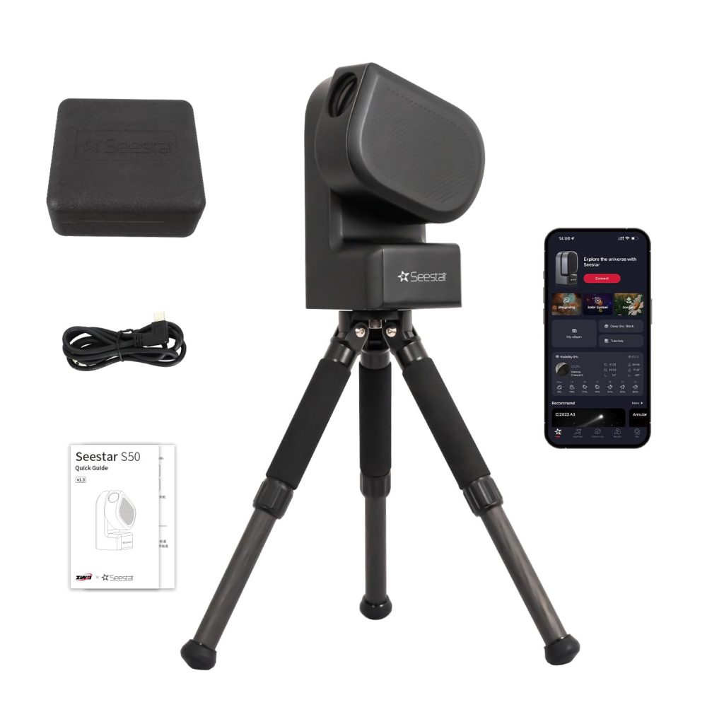 3. ZWO Seestar S50 Smart Telescope