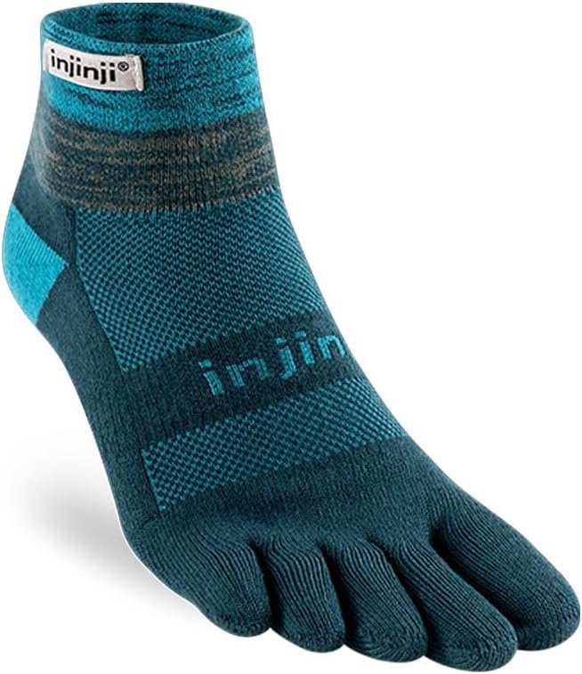 Injinji Trail Midweight Mini-Crew Toe Socks