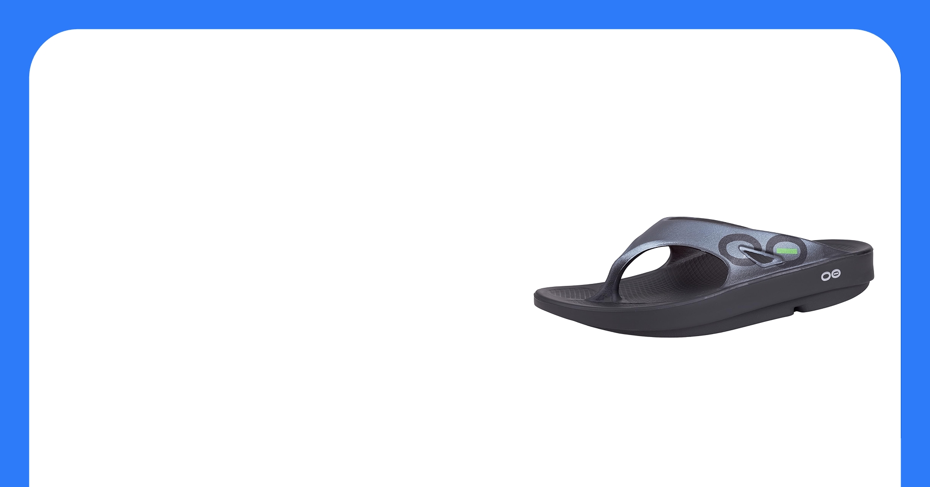 OOFOS OOriginal Sport Recovery Thong Sandal
