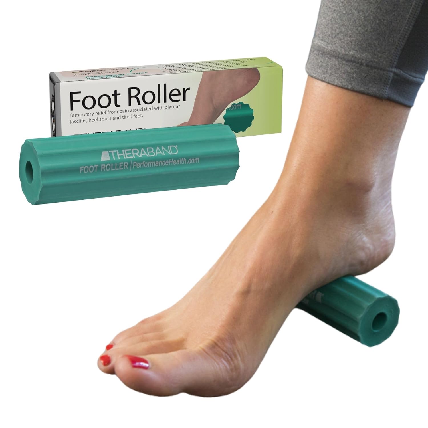 TheraBand Foot Roller for Plantar Fasciitis Pain Relief