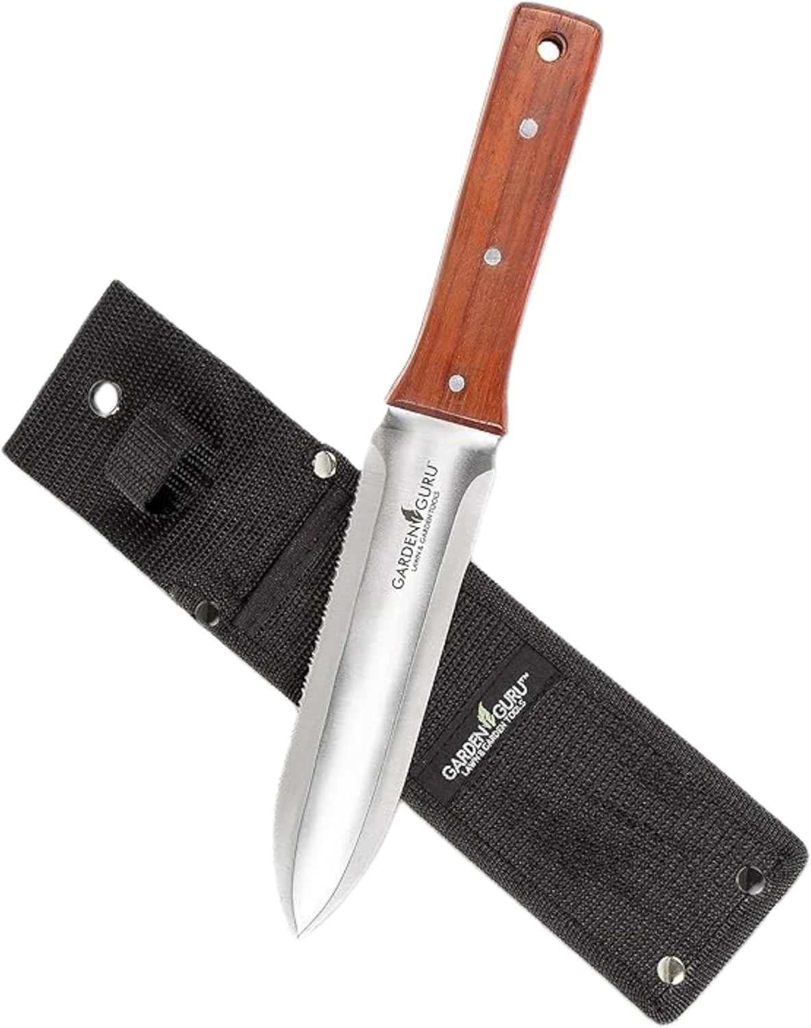 Hori Hori Stainless Steel Soil Knife with Sheath