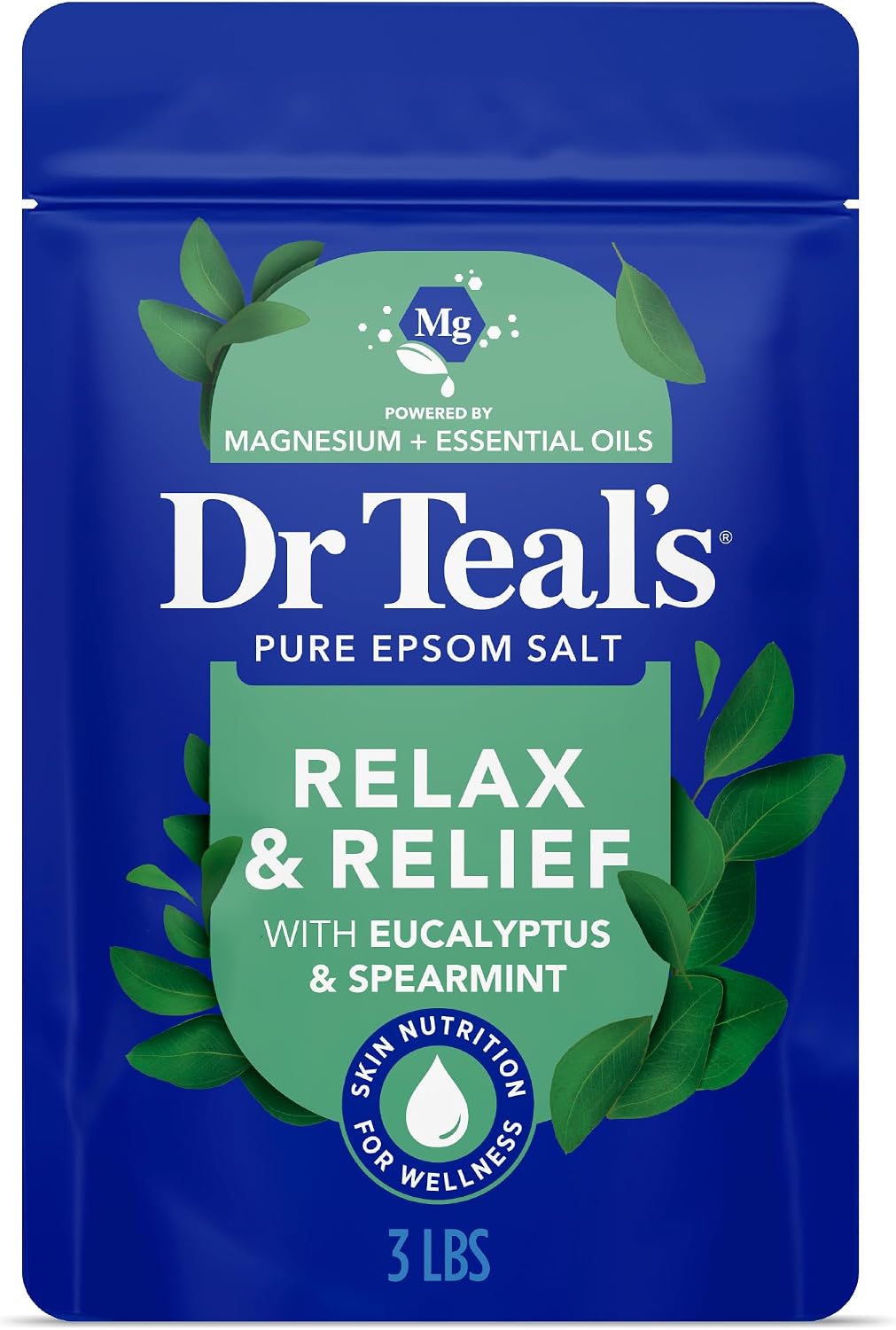Dr Teal's Pure Epsom Salt Muscle Recovery Soak
