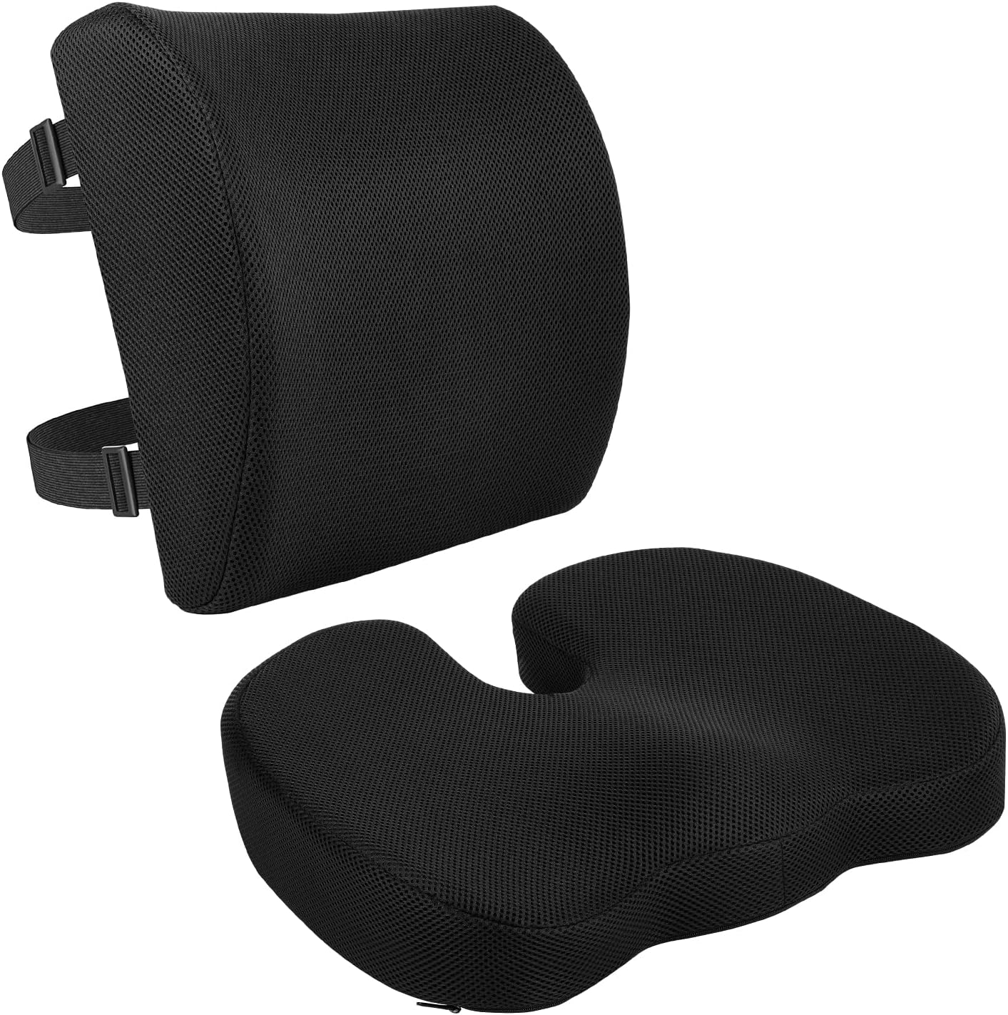 Gel Seat Cushion with Cooling Gel - For Long Sitting Sessions