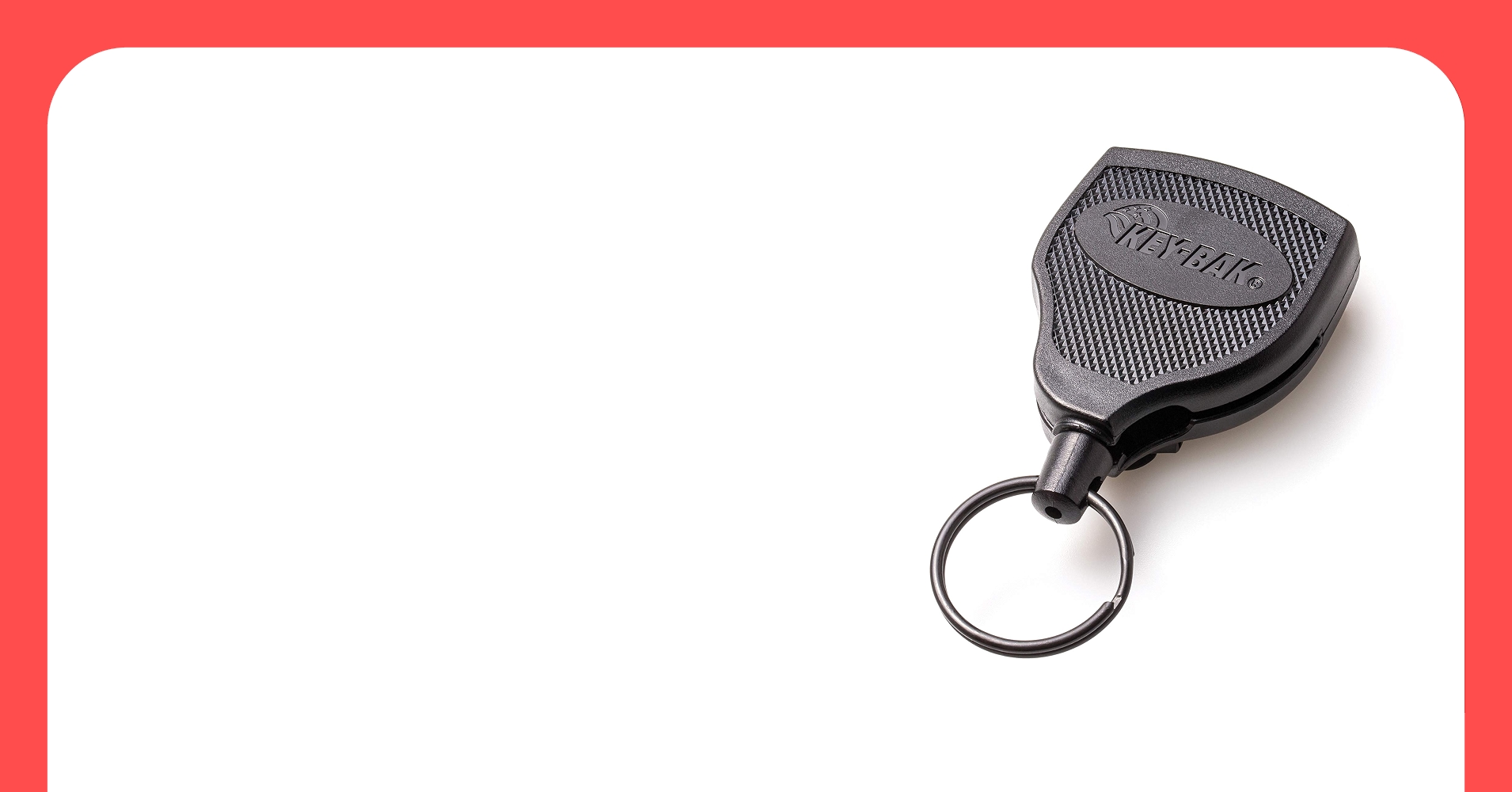KEY-BAK SUPER48 Heavy-Duty Retractable Locking Key Reel