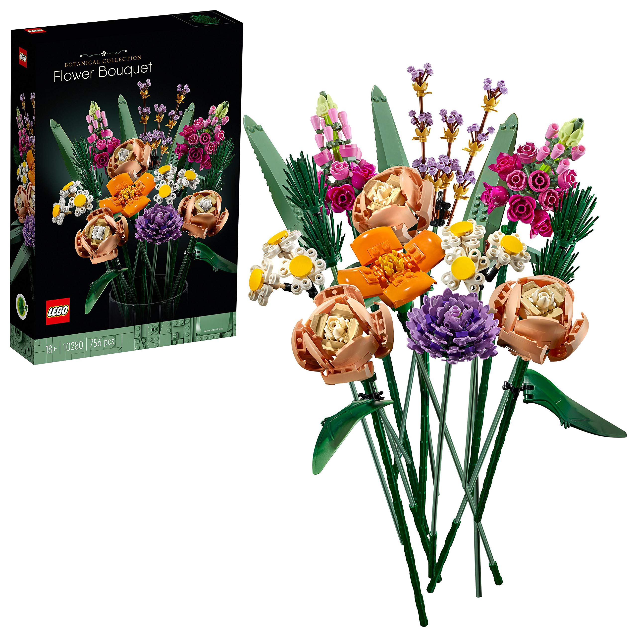 LEGO Icons Flower Bouquet 10280 Building Kit for Adults