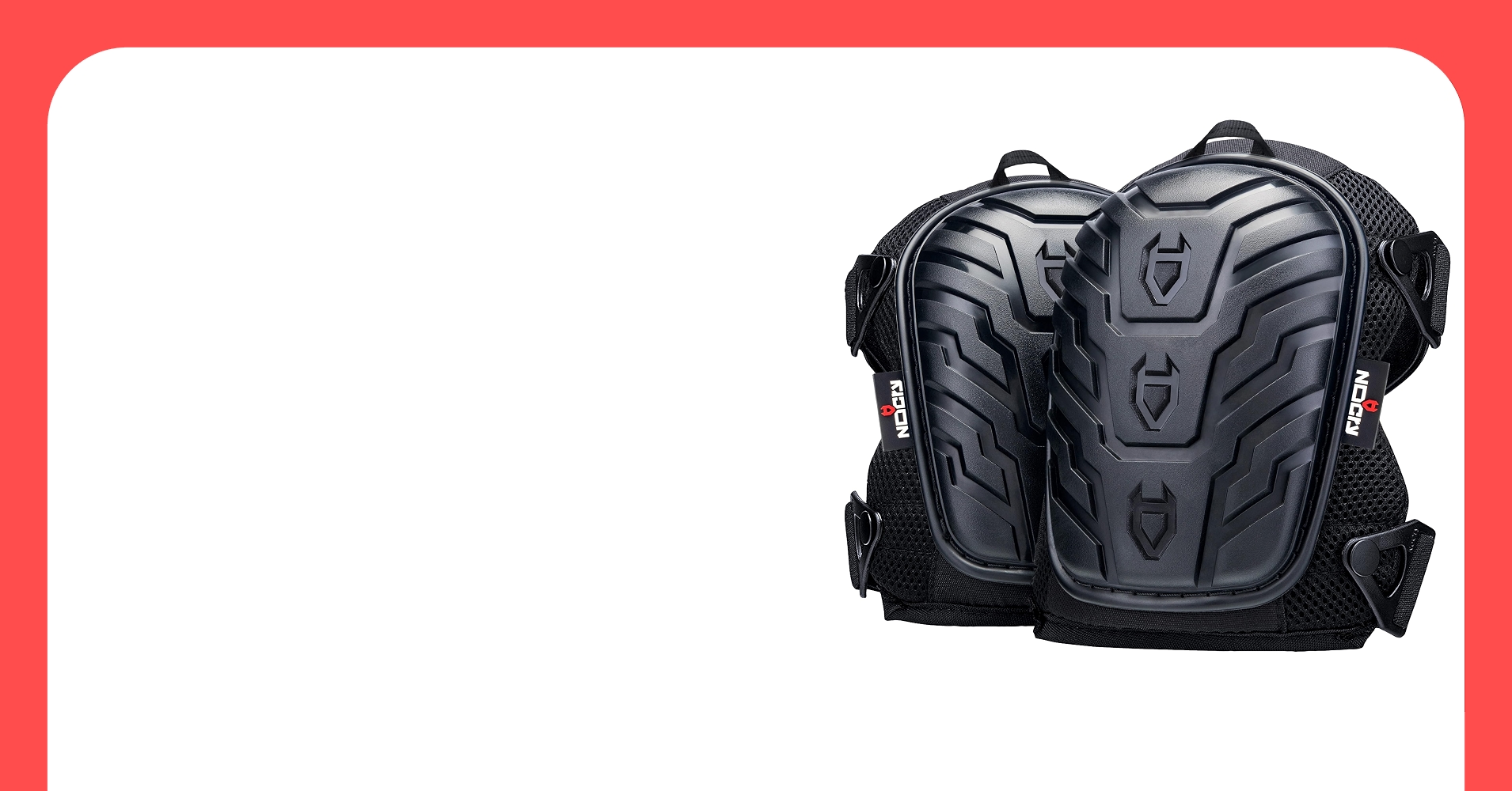 NoCry Professional Heavy-Duty Gel Knee Pads